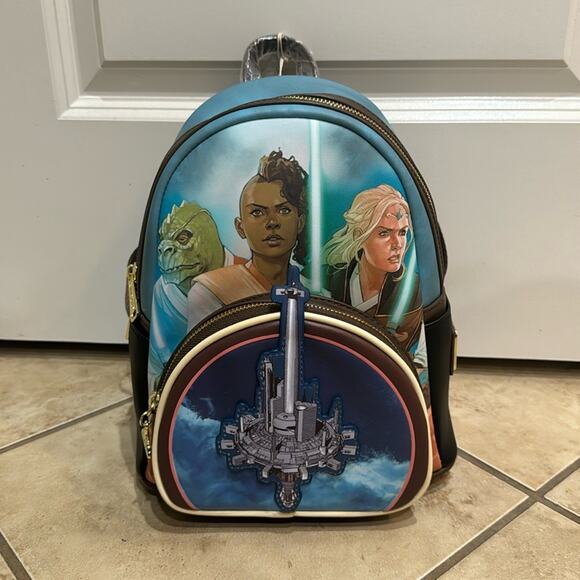 NEW! Loungefly Star Wars The High Republic Comic Cover Mini Backpack D1 - Picture 1 of 11